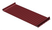 Кровельные панели  RETROLINE  500М, 500Р, 500Т PE з плівкою эфиктивная ширина 510 мм толщина 0,5 мм (276 гр. Zn 0,6 мм), кв.м. ― ClickMe