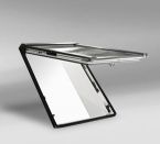 Мансардные дистанционно управляемые окна ROTO / DESIGNO  ROTOTRONIC   WDT R45H HE из дерева  9x14  94х140  площадь остекления  0,97