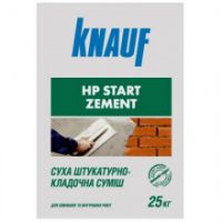 Knauf  Цементные сухие смеси  HP Старт Цемент 25кг   ― ClickMe