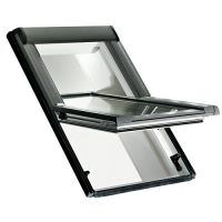 Мансардные дистанционно управляемые окна ROTO / DESIGNO  ROTOTRONIC   WDT R45H WD HE из дерева  9x16  94х160  площадь остекления  1,01 ― ClickMe